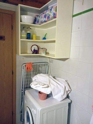 Bad mit Waschmaschine