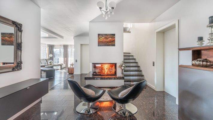 Wohnzimmer im Erdgeschoss