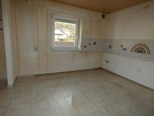 Küche der Wohnung im 1. OG