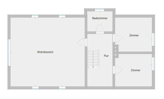 gezeichneter Grundriss OG