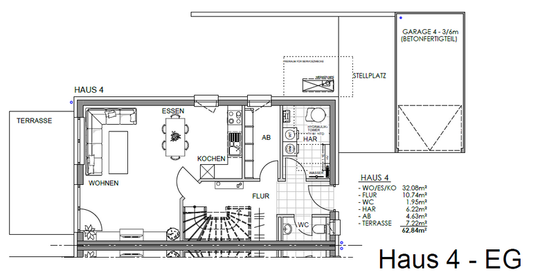 Grundriss Haus 4 EG