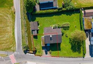 Teilfläche ohne Maßstab