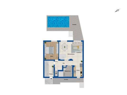 Grundriss Erdgeschoss