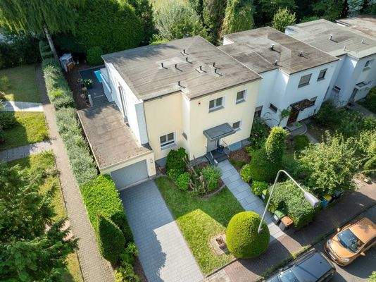 Perspektivische Hausansicht