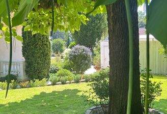 Traumhafter Blick in den Garten