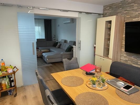 Zugang Wohnzimmer - Essplatz 