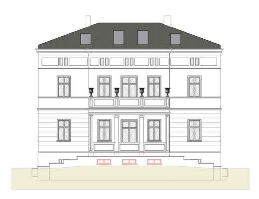 Ansicht Südost Planung