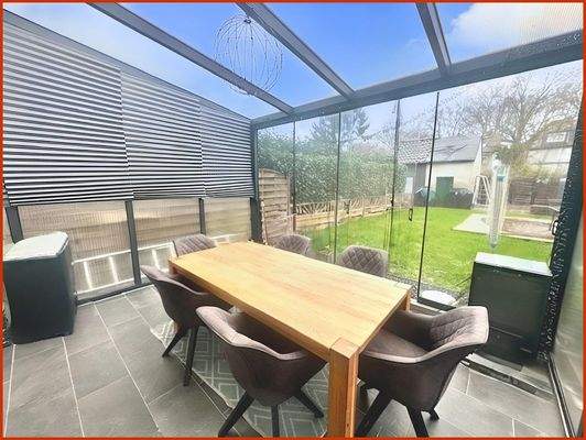 Überdachte Terrasse