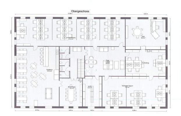Grundriss Obergeschoss