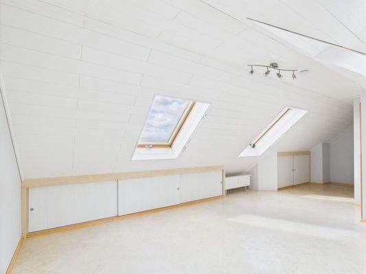 Spitzboden als 4. Zimmer