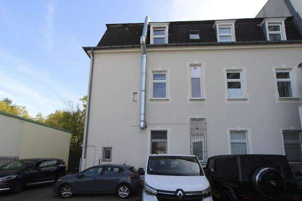 rückseitige Objektansicht