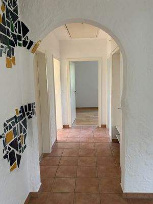 Flur Schlafbereich und Bad