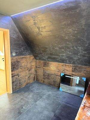 Badezimmer Spitzboden