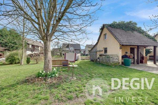 Garten mit gewachsen