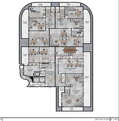 Centrally Located Commercial Properties Near the Beach in Alanya