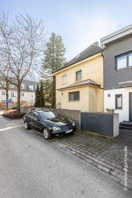 Blick auf den Eingang