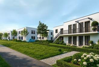 MFH mit Punkthäusern außen