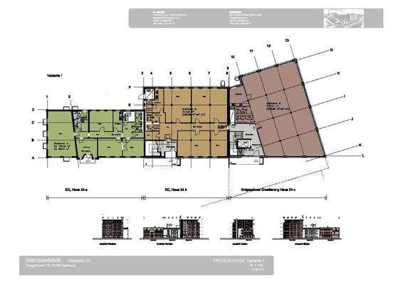 Grundriß Geb 24b, EG