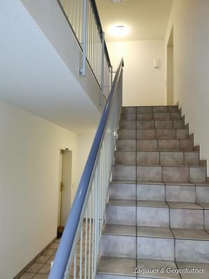 Blick ins Treppenhaus