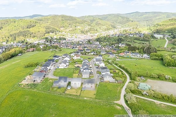 Neubaugebiet oberhalb von Adenau