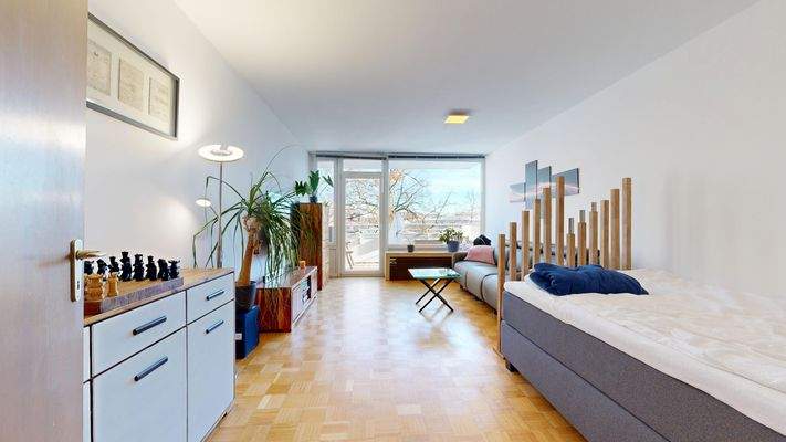 Wohn- und Schlafbereich 