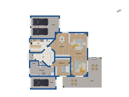 Grundriss Erdgeschoss