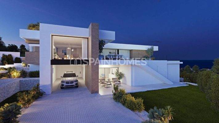 Stylish Luxe Villa with Sea View in Alicante Benitachell