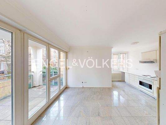 Essbereich und Küche