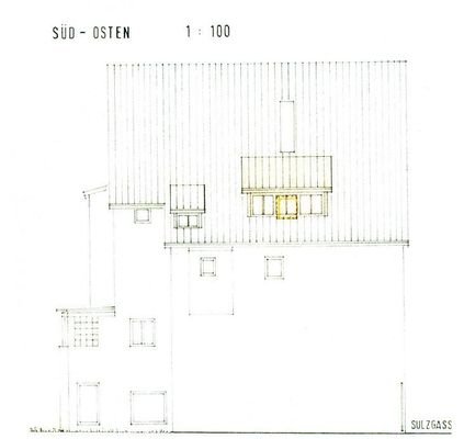 Ansicht Süd- Ost