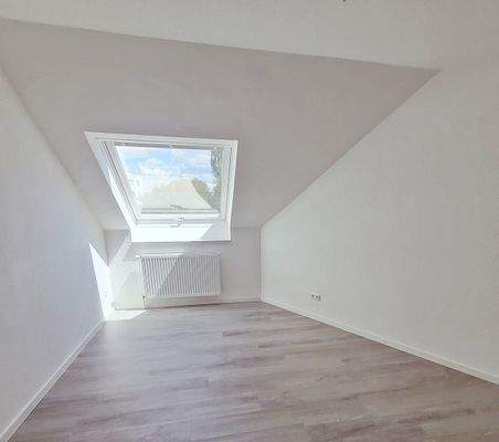 Schlafzimmer mit Dachfenster