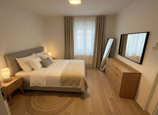 Virtuelles Homestaging Schlafzimmer
