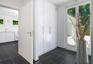 Garderobenbereich ...