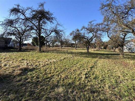 großes Grundstück, bebaubar