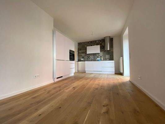 Wohnbereich mit Küche