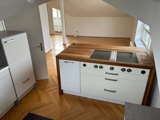 Blick aus der Küche