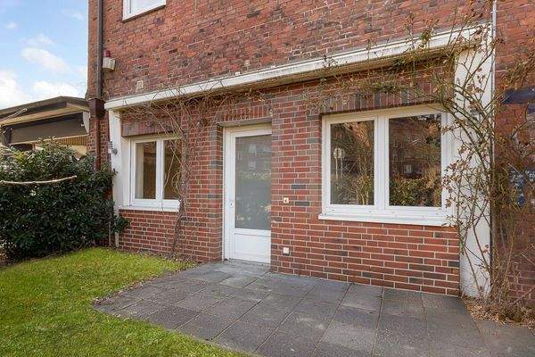 Stufenloser eigener Eingang