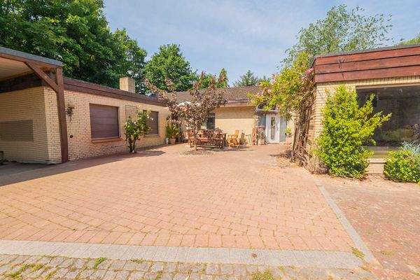 Terrasse am Bungalow