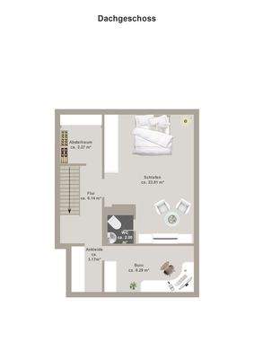 Grundriss Dachgeschoss