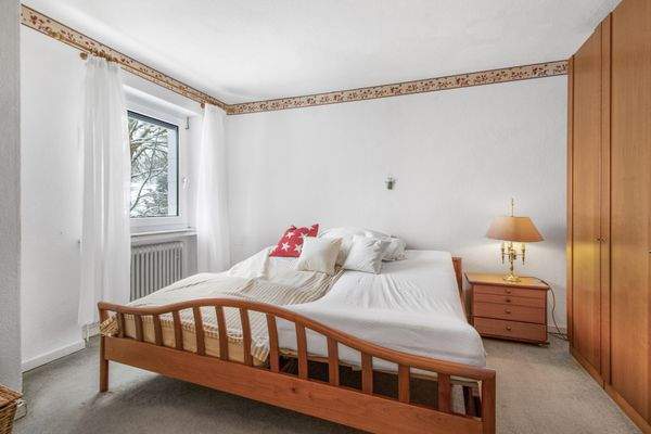 Schlafbereich im Dachgeschoss