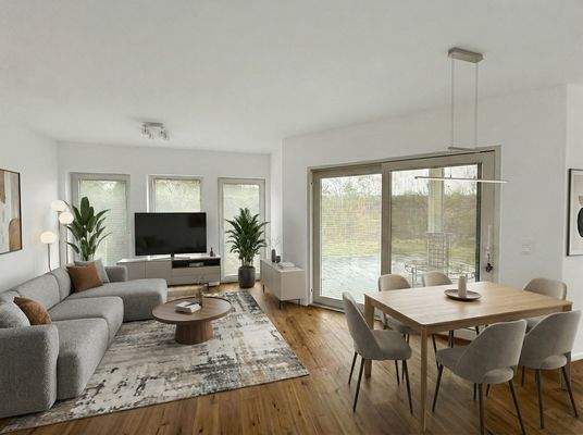 [KI-optimiertes Foto]Wohnbereich