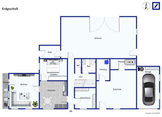 Grundriss Erdgeschoss