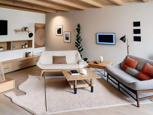 Wohnzimmer, so könnte es aussehen