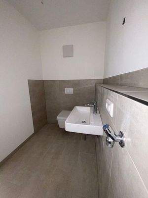 Gäste-WC mit Wasseranschl.