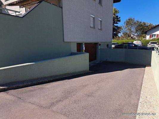 Tiefgaragen Einfahrt