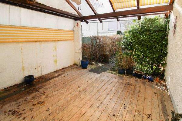 Terrasse beim Essbereich