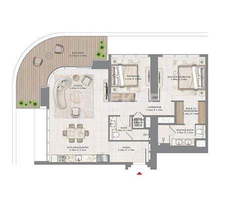 Modern Apartments with Private Beach Access in Dubai Harbour