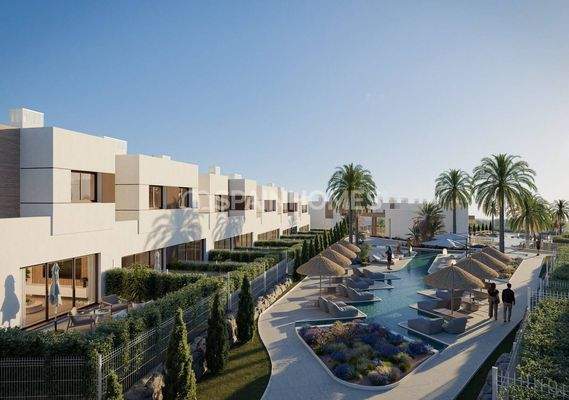 Affordable Townhouses in a Complex near Golf Course in Mijas Malaga