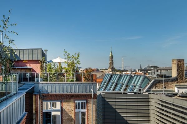 Blick zur Terrasse