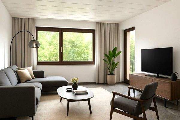 Wohnbereich Einrichtung beispielhaft