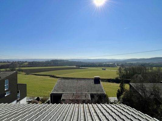 Ausblick aus dem Dachgeschoss